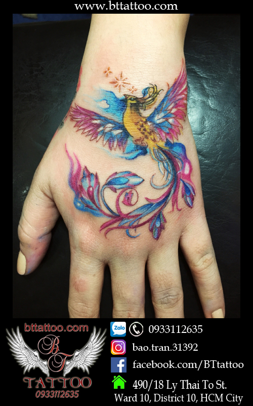 hình xăm phượng hoàng 